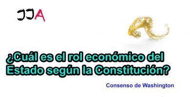 ¿Cuál es el rol económico del Estado según la Constitución?