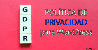 Ejemplo de política de privacidad para página web
